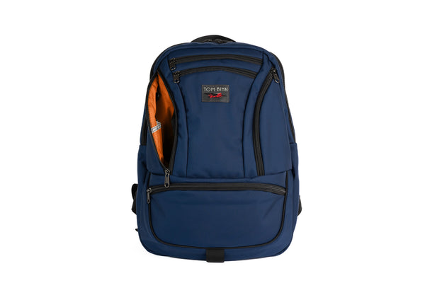 A Synapse 25 in Deep Blue (dark blue) Ballistic with Moss (dark orange with orange grid) 210 Cerylon interior.